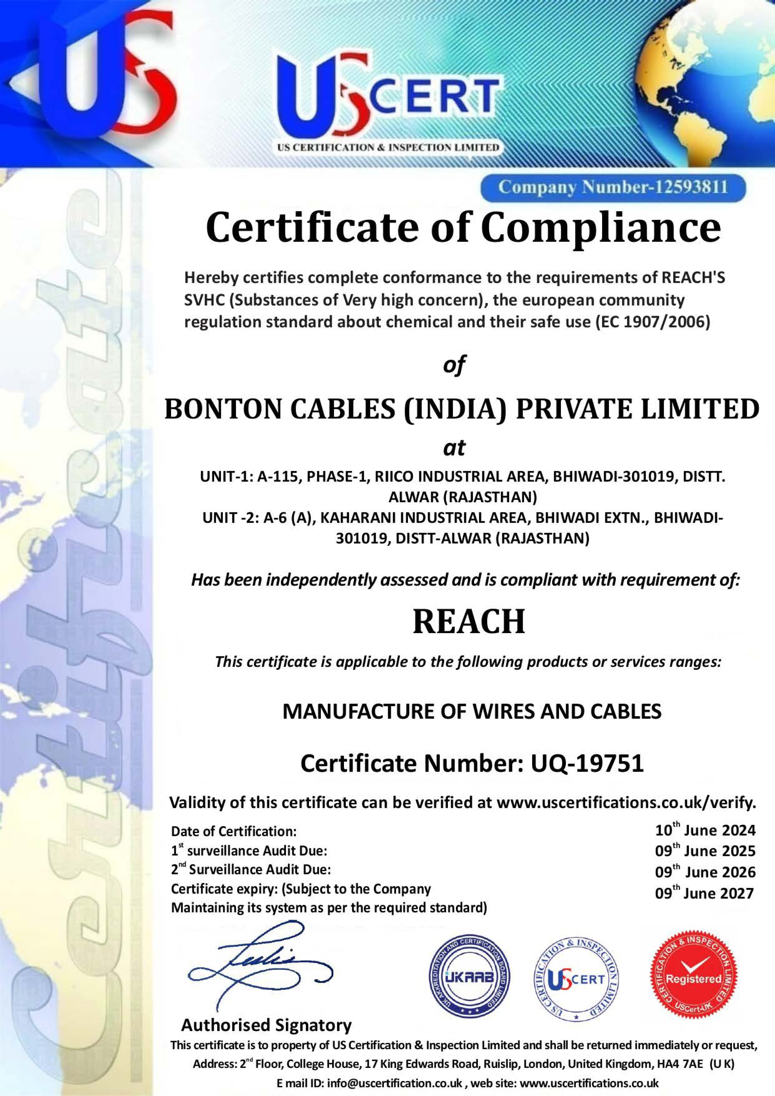 REACH Compliant